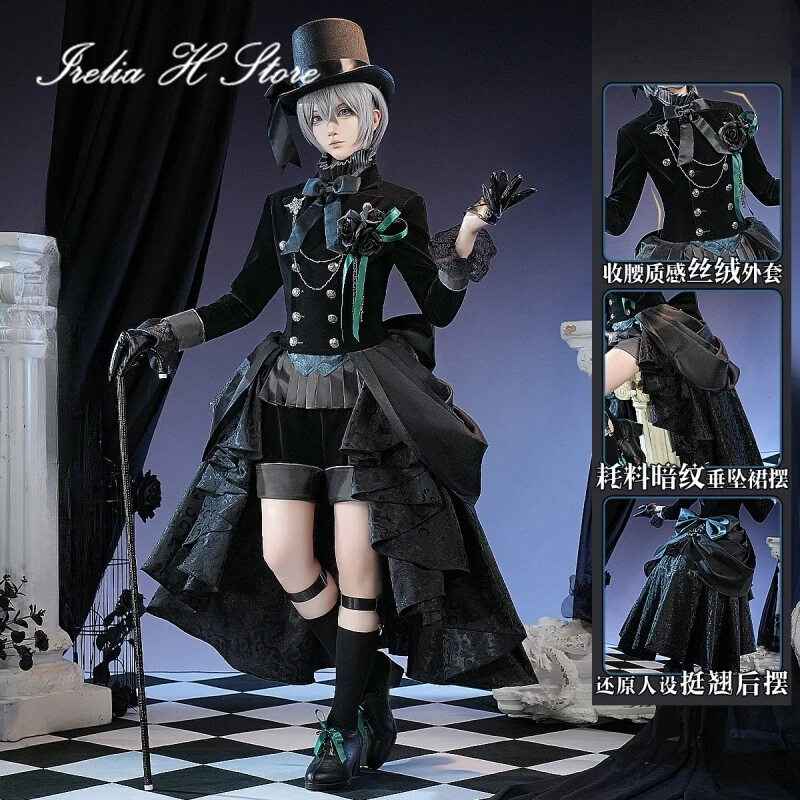 Irelia H Ciel Черный дворецкий Косплей Костюм Аниме Игра Черная Роза Ciel Униформа Костюмы на Хэллоуин
Irelia H Ciel Черный дворецкий Косплей Костюм Аниме Игра Черная Роза Ciel Униформа Костюмы на Хэллоуин