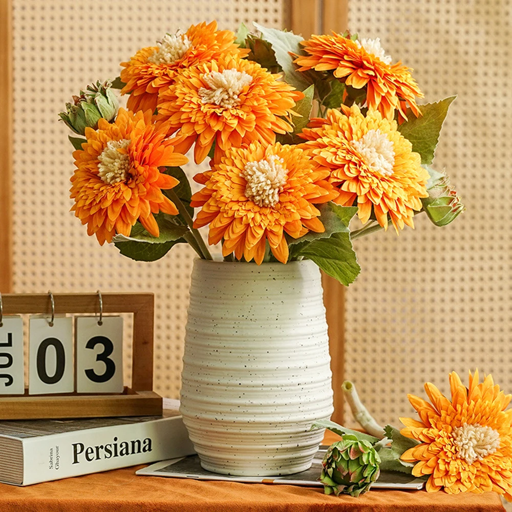 Artificial Sunflowers Flower Bouquet Gifts For Women,UV Resistant Artificial Silk Flowers with 5 Heads For Home Wedding Fall Dec
Artificial Sunflowers Flower Bouquet Gifts For Women,UV Resistant Artificial Silk Flowers with 5 Heads For Home Wedding Fall Dec
