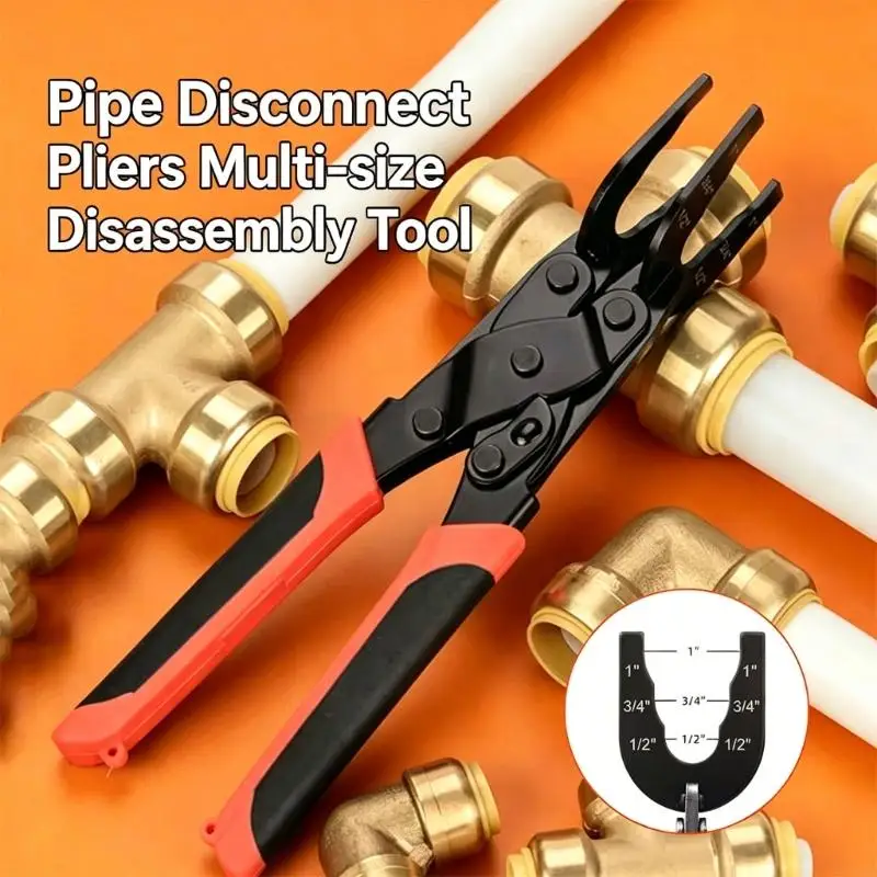 2Pcs Push Fit Disconnection Tong Tool Multi Sized Removal Tool Push-in Clamp Pliers Practical For Pipe Disconnection M4YD
2Pcs Push Fit Disconnection Tong Tool Multi Sized Removal Tool Push-in Clamp Pliers Practical For Pipe Disconnection M4YD