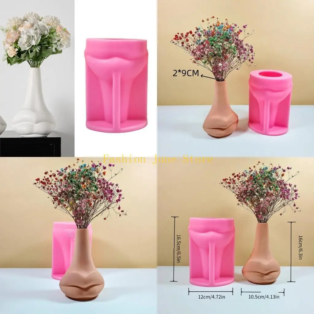 N5KA Unique Resin Molds Silicone Craft Mould Vase Mold Pen Holder Mold
N5KA Unique Resin Molds Silicone Craft Mould Vase Mold Pen Holder Mold