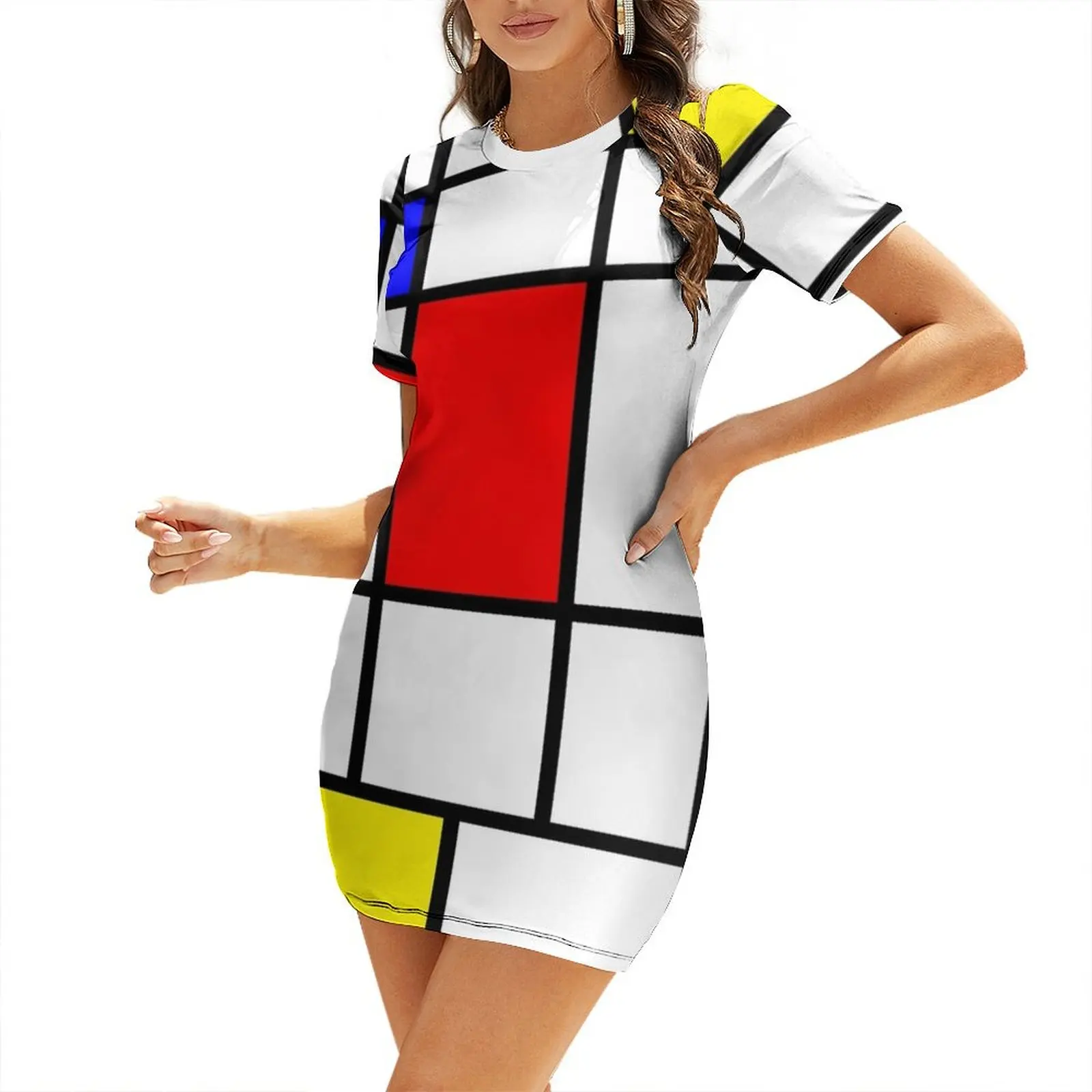 Mondrian #63 Short-Sleeved Dress Woman clothing evening dresses ladies
Mondrian #63 Short-Sleeved Dress Woman clothing evening dresses ladies