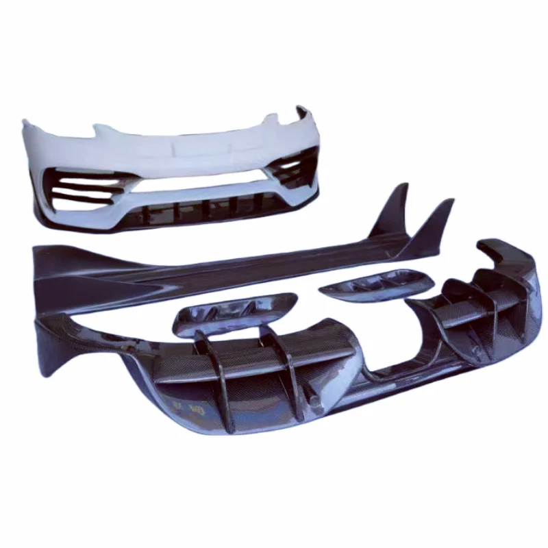 PD Style Carbon Fiber Front Bumper Rear Diffuser Side Skirt Body Kit for Porsche Boxster 718 981 
PD Style Carbon Fiber Front Bumper Rear Diffuser Side Skirt Body Kit for Porsche Boxster 718 981