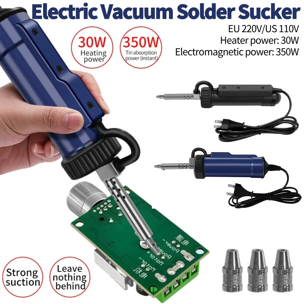 BBT-580 Электрический пистолет для распайки переменного тока 110 В/220 В, вакуумная присоска для припоя, 30 Вт, портативный с 3 присосками для удаления олова и пайки
BBT-580 Электрический пистолет для распайки переменного тока 110 В/220 В, вакуумная присоска для припоя, 30 Вт, портативный с 3 присосками для удаления олова и пайки