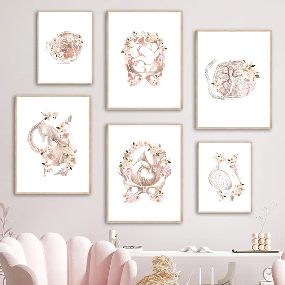 Nordic Posters Gynecology Pregnancy Fetus Doula Midwife OBGYN Wall Art Canvas Painting And Prints Wall Pictures For Baby Decor
Nordic Posters Gynecology Pregnancy Fetus Doula Midwife OBGYN Wall Art Canvas Painting And Prints Wall Pictures For Baby Decor