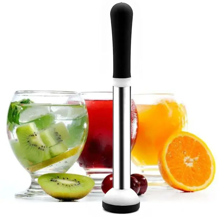 Stainless Steel Cocktail Stir Stick Hand-Lemon Ice Crush Hammer Ice Cream Bar Muddler Mixer Bar Tool
Stainless Steel Cocktail Stir Stick Hand-Lemon Ice Crush Hammer Ice Cream Bar Muddler Mixer Bar Tool