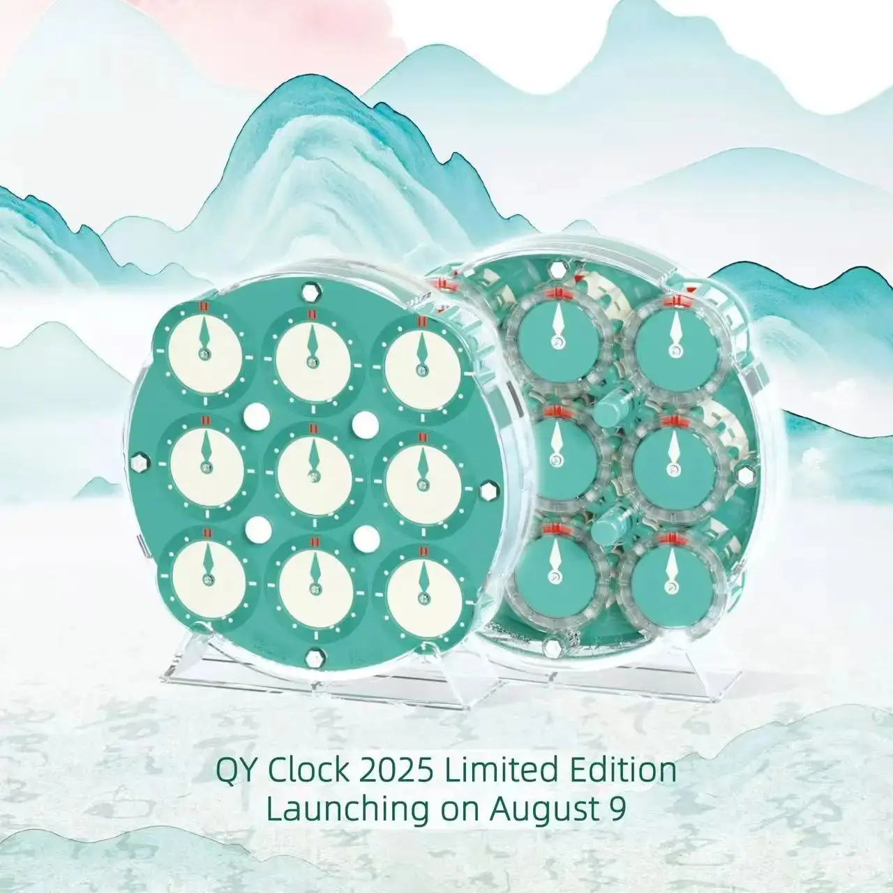 QiYi Clock 2025 Limited Edition Magic Clock Global limited edition 1200 Speed Puzzle Educational Toy Gift for Brain Training
QiYi Clock 2025 Limited Edition Magic Clock Global limited edition 1200 Speed Puzzle Educational Toy Gift for Brain Training