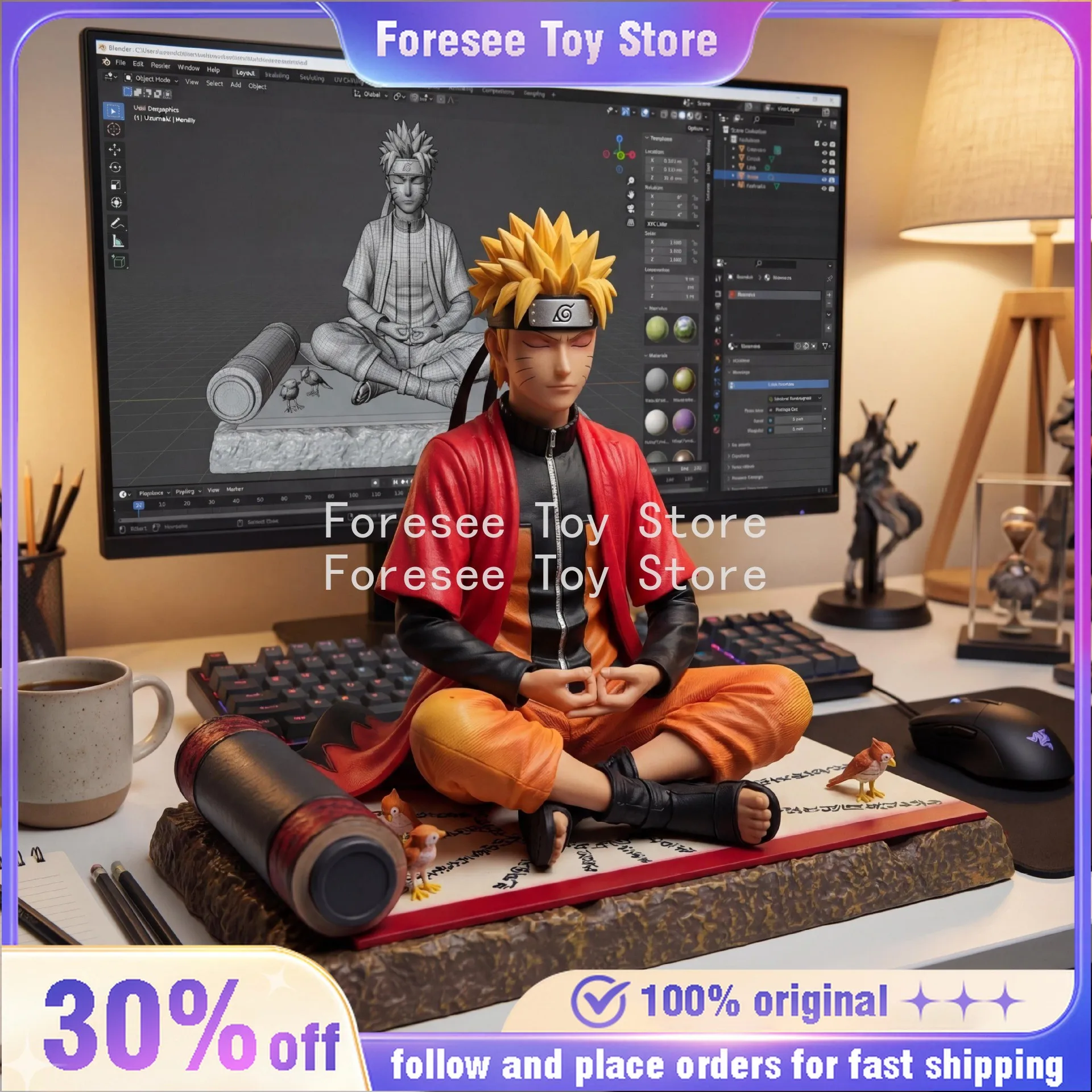 15cm NARUTO Meditate Uzumaki Naruto Anime Surroundings Figures Model Desktop Decoration Ornament Best Birthday Gift for Children
15cm NARUTO Meditate Uzumaki Naruto Anime Surroundings Figures Model Desktop Decoration Ornament Best Birthday Gift for Children