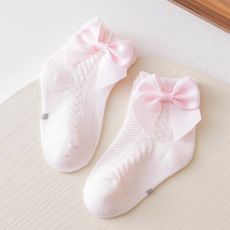 0-3T Toddler Baby Girl INS Cute Bow Mesh Socks Ankle Socks Soft Thin Cotton Socks Summer Baby Socks With Bow
0-3T Toddler Baby Girl INS Cute Bow Mesh Socks Ankle Socks Soft Thin Cotton Socks Summer Baby Socks With Bow