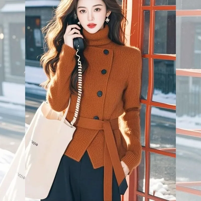 Уникальная уникальная нижняя рубашка в западном стиле, водолазка, свитер, женский зимний тонкий универсальный вязаный топ
Уникальная уникальная нижняя рубашка в западном стиле, водолазка, свитер, женский зимний тонкий универсальный вязаный топ