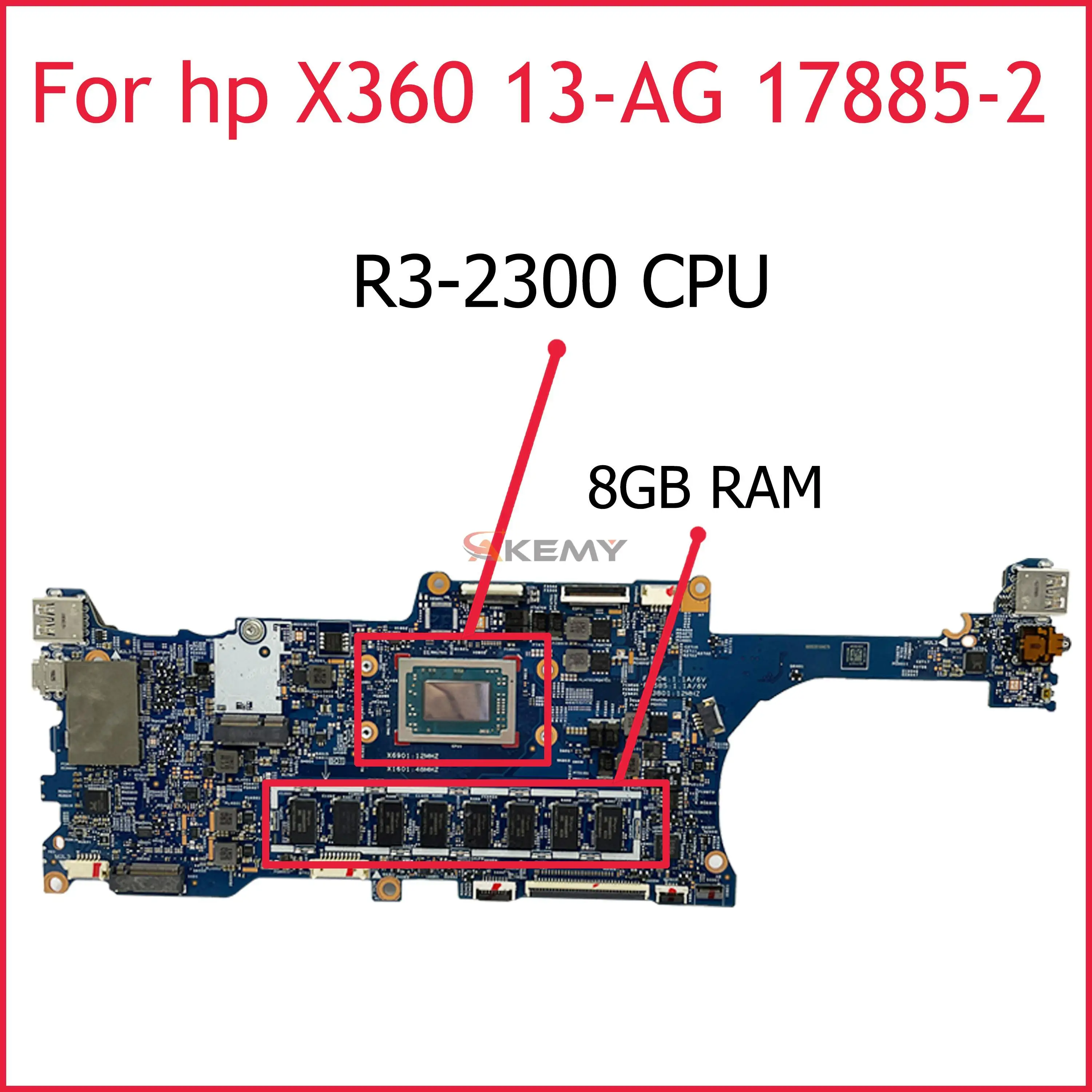 Материнская плата для ноутбука HP 13Z-AG 13M-AG 13-AG 17885-2 L26110-601 L26110-001 TPN-W133 R5 R7 RAM-8GB X360 протестирована нормально
Материнская плата для ноутбука HP 13Z-AG 13M-AG 13-AG 17885-2 L26110-601 L26110-001 TPN-W133 R5 R7 RAM-8GB X360 протестирована нормально