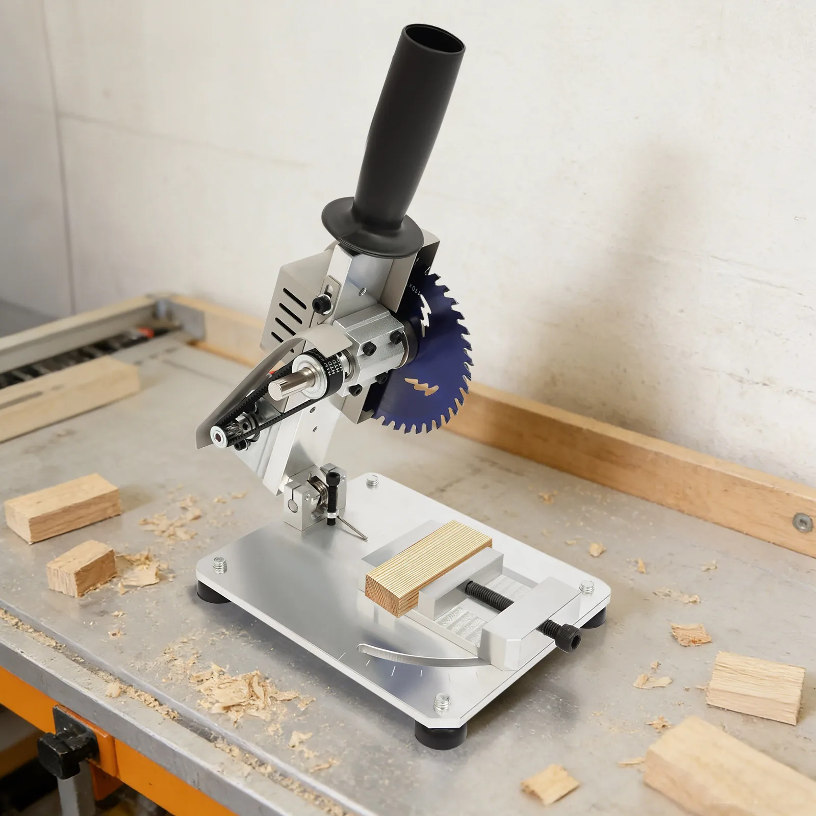 Cutting Machine, Mini Table Saw, 9000RPM, Aluminum Cutting Machine, 4 Inch Portable Electric Table Saw, Alloy Steel Blade, Adjustable 0-45°, Safety Cover, Low Noise, Metal Wood Acrylic Multi-Material Cutter for DIY Craft and Model Making
Cutting Machine, Mini Table Saw, 9000RPM, Aluminum Cutting Machine, 4 Inch Portable Electric Table Saw, Alloy Steel Blade, Adjustable 0-45°, Safety Cover, Low Noise, Metal Wood Acrylic Multi-Material Cutter for DIY Craft and Model Making