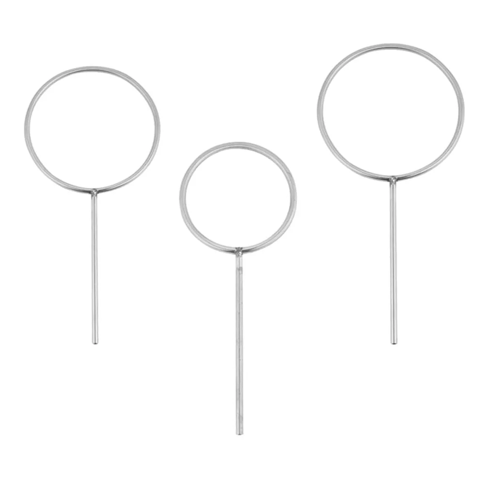 3 Pcs Stainless Steel Laboratory Closed Rings Corrosion Resistant Acid Alkali Oxidation Practical Lab Accessories
3 Pcs Stainless Steel Laboratory Closed Rings Corrosion Resistant Acid Alkali Oxidation Practical Lab Accessories