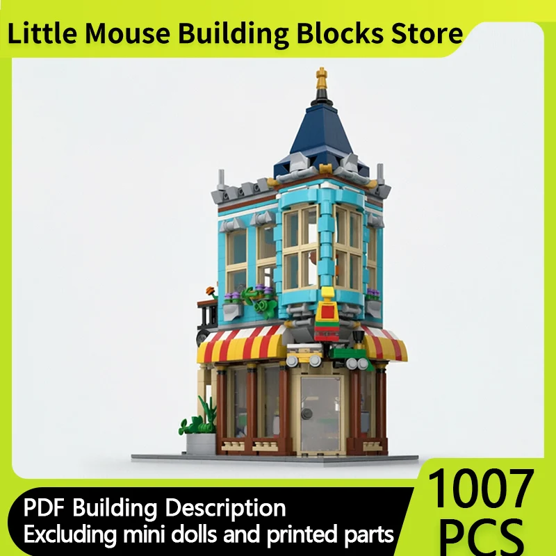 City Street View Model MOC Building Bricks Townhouse Toys Store Modular Technology Gifts Holiday Assemble Children Toys Suit
City Street View Model MOC Building Bricks Townhouse Toys Store Modular Technology Gifts Holiday Assemble Children Toys Suit