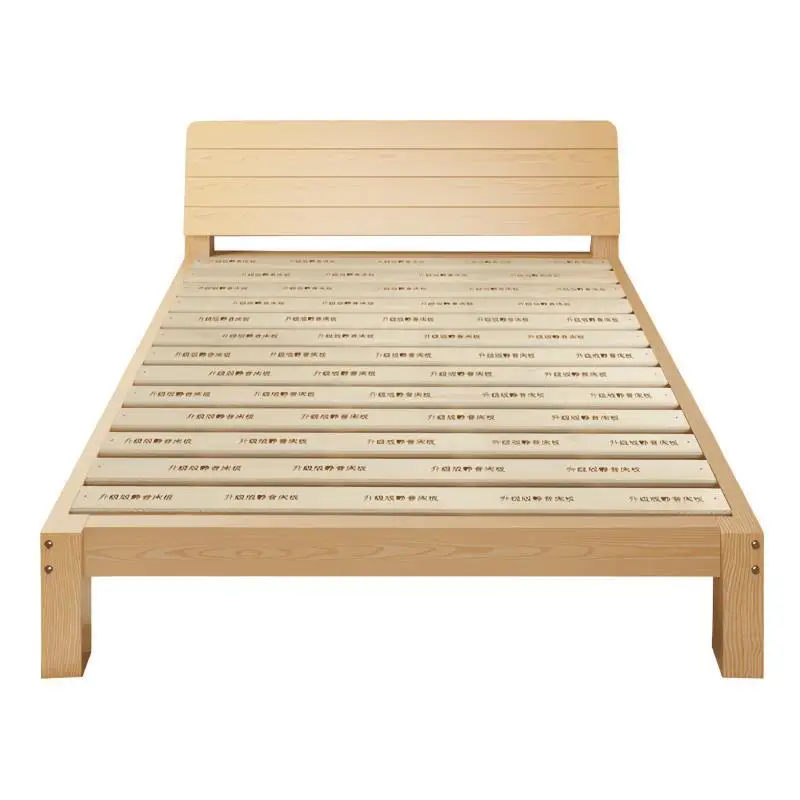 Silent solid wood bed rental room modern simple 1.5m double bed 1.8 economical simple 1.2m single bed rack
Silent solid wood bed rental room modern simple 1.5m double bed 1.8 economical simple 1.2m single bed rack