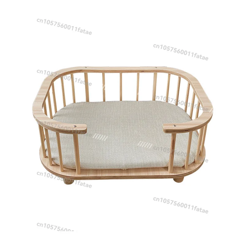 Кровать для собак из массива дерева, кошачья кровать, дышащая, с землей, универсальная, всесезонная, влагостойкая и съемная.
Кровать для собак из массива дерева, кошачья кровать, дышащая, с землей, универсальная, всесезонная, влагостойкая и съемная.