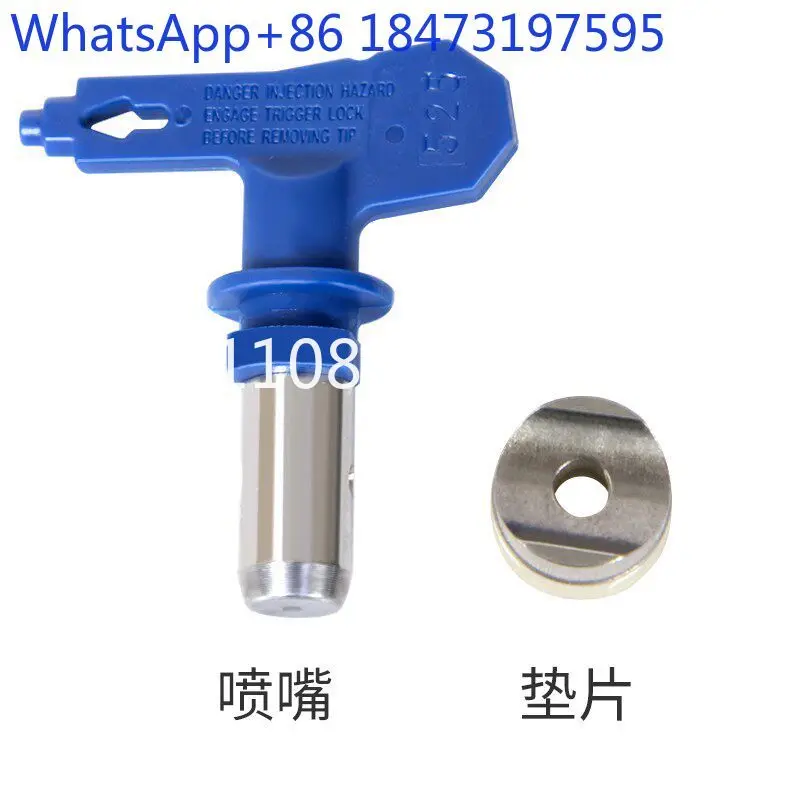 5Pcs airless spraying machine gun nozzle, putty paint latex paint spray machine accessories universal
5Pcs airless spraying machine gun nozzle, putty paint latex paint spray machine accessories universal