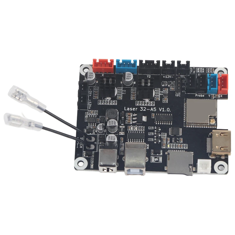 FOR Laser Engraver Mainboard Cutter Cutting Engraving Machine Main Board for A5 A5 PRO supports A4988, TMC2225, TMC2208
FOR Laser Engraver Mainboard Cutter Cutting Engraving Machine Main Board for A5 A5 PRO supports A4988, TMC2225, TMC2208