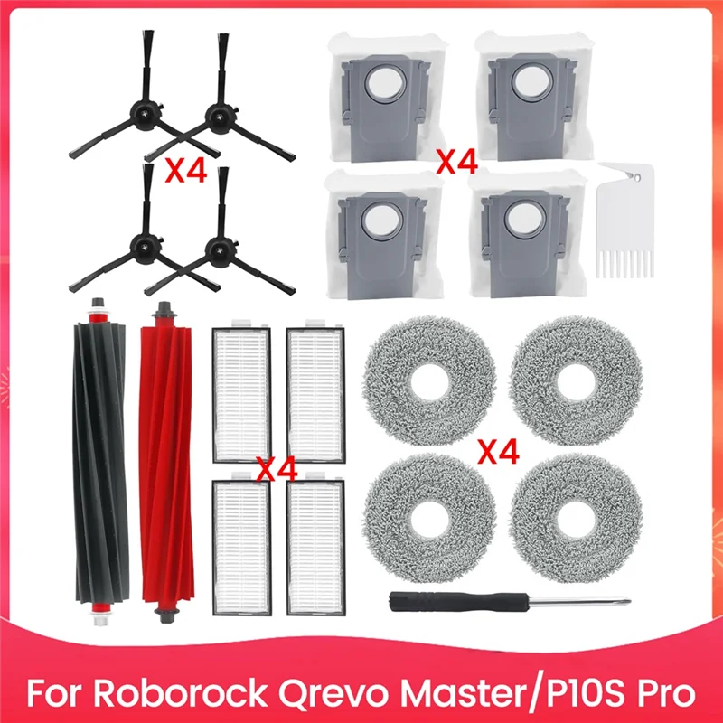 A21F-Replacement Parts For Roborock Qrevo Master/Roborock P10S Pro Vacuum Cleaner Parts Accessories
A21F-Replacement Parts For Roborock Qrevo Master/Roborock P10S Pro Vacuum Cleaner Parts Accessories