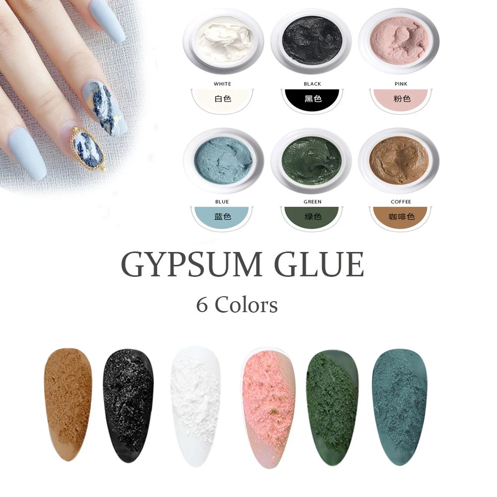 6 Colors Drawing Gel Nail Polish Art 3D Acrylic Engraved Drawing Gypsum Glue DIY Nail Relief Plaster Glue Manicure Decoration
6 Colors Drawing Gel Nail Polish Art 3D Acrylic Engraved Drawing Gypsum Glue DIY Nail Relief Plaster Glue Manicure Decoration