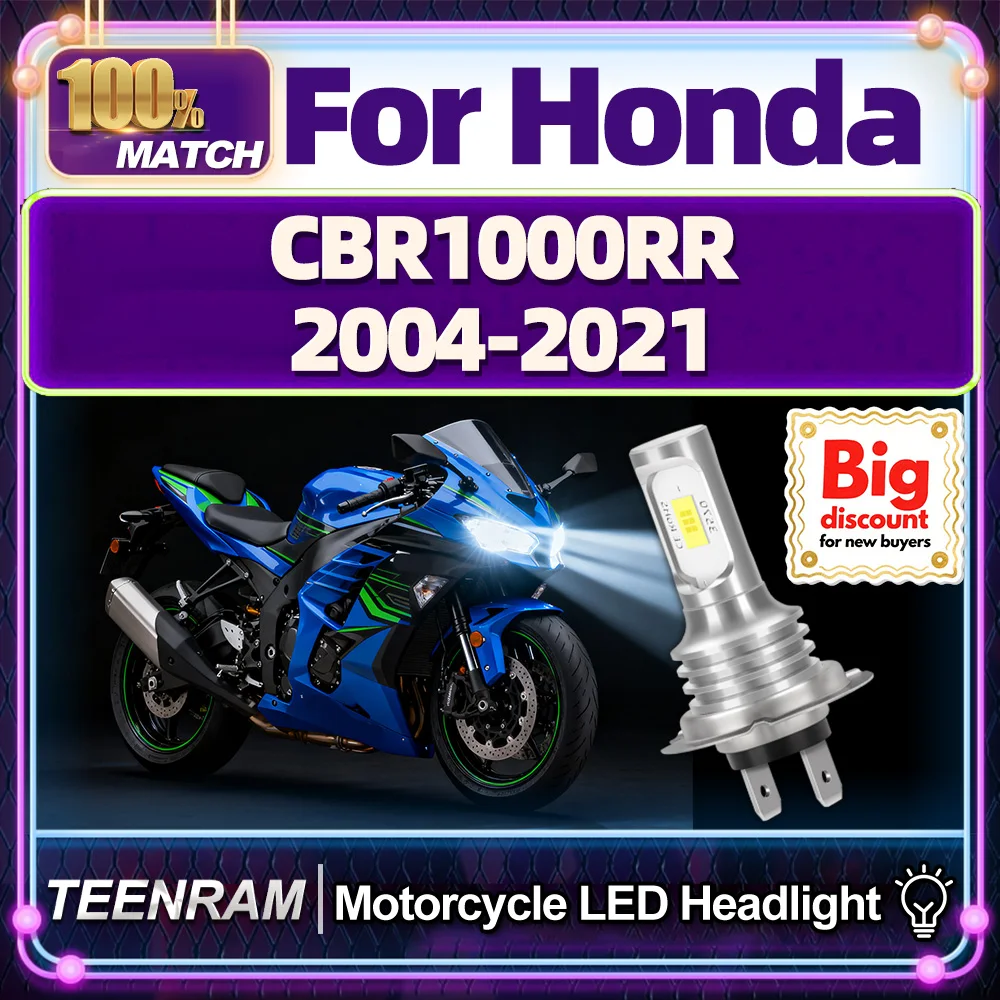 TEENRAM для Honda CBR1000RR 2004 2005 2006 2007 2008 2009 2010-2021 мотоциклетные светодиодные лампы для фар Hi/Lo мото фары ампулы
TEENRAM для Honda CBR1000RR 2004 2005 2006 2007 2008 2009 2010-2021 мотоциклетные светодиодные лампы для фар Hi/Lo мото фары ампулы