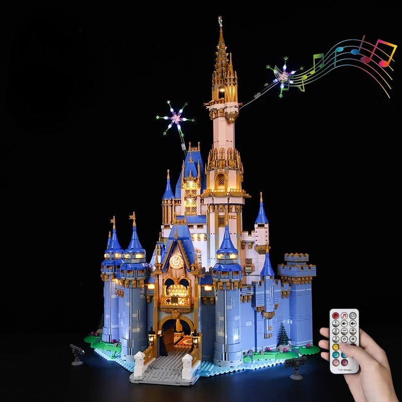 No Model LED Lighting Set Suitable for LEGO Disney Castle 43222 (Excluding Building Blocks)
No Model LED Lighting Set Suitable for LEGO Disney Castle 43222 (Excluding Building Blocks)