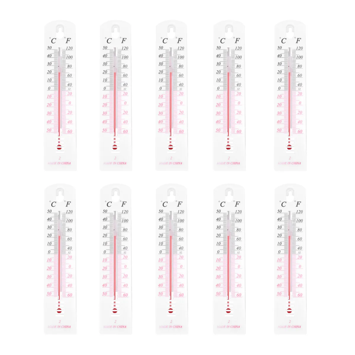 10Pcs Indoor Thermometer Plastic Body Accurate Celsius Display Home Temperature Monitor Simple Design Wall Desk Decor
10Pcs Indoor Thermometer Plastic Body Accurate Celsius Display Home Temperature Monitor Simple Design Wall Desk Decor