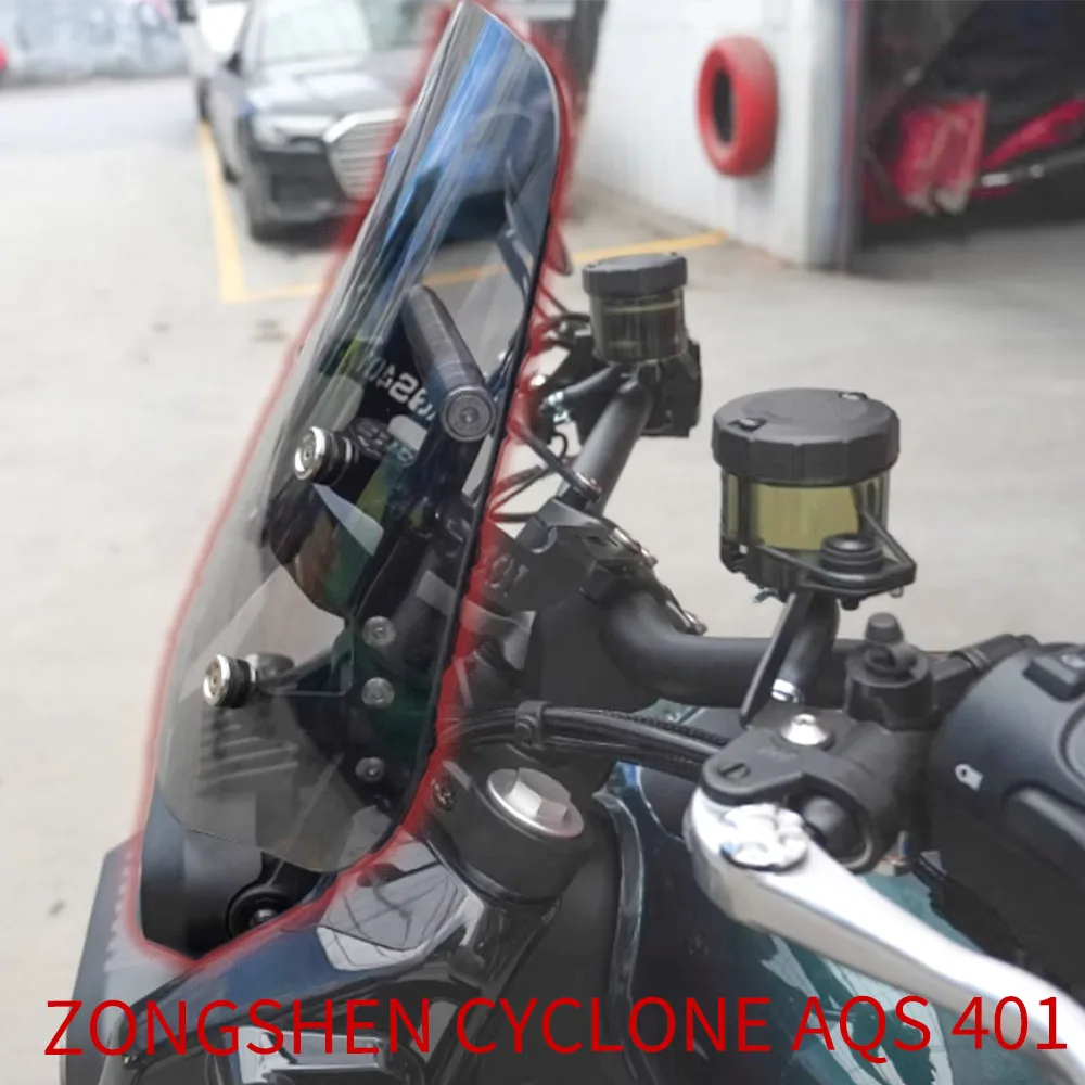 35CM/49CM Height Front Windshield With Navigation Bracket Suitable ForZONGSHEN CYCLONE AQS 401 AQS401 CYCLONEAQS401 Windshield
35CM/49CM Height Front Windshield With Navigation Bracket Suitable ForZONGSHEN CYCLONE AQS 401 AQS401 CYCLONEAQS401 Windshield