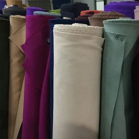 Tessuto in cashmere su un solo lato per cappotto invernale alla moda in lana, panno spesso e caldo al metro, materiale per cucire fai da te all'ingrosso