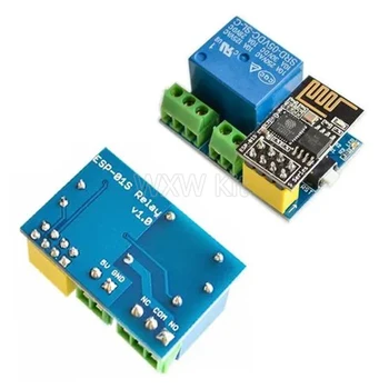 스마트 홈 리모컨 스위치 아두이노 휴대폰 앱용 무선 와이파이 릴레이 모듈, ESP8266 ESP-01S, 5V