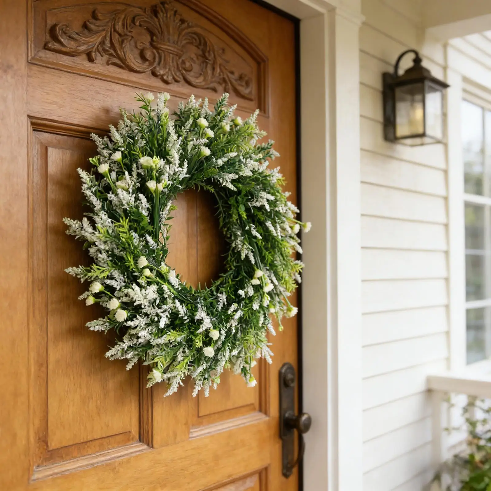 Green Leaves Summer Door Wreath Artificial Flower Garland Indoor Outdoor Backdrop for Home Fireplace
Green Leaves Summer Door Wreath Artificial Flower Garland Indoor Outdoor Backdrop for Home Fireplace