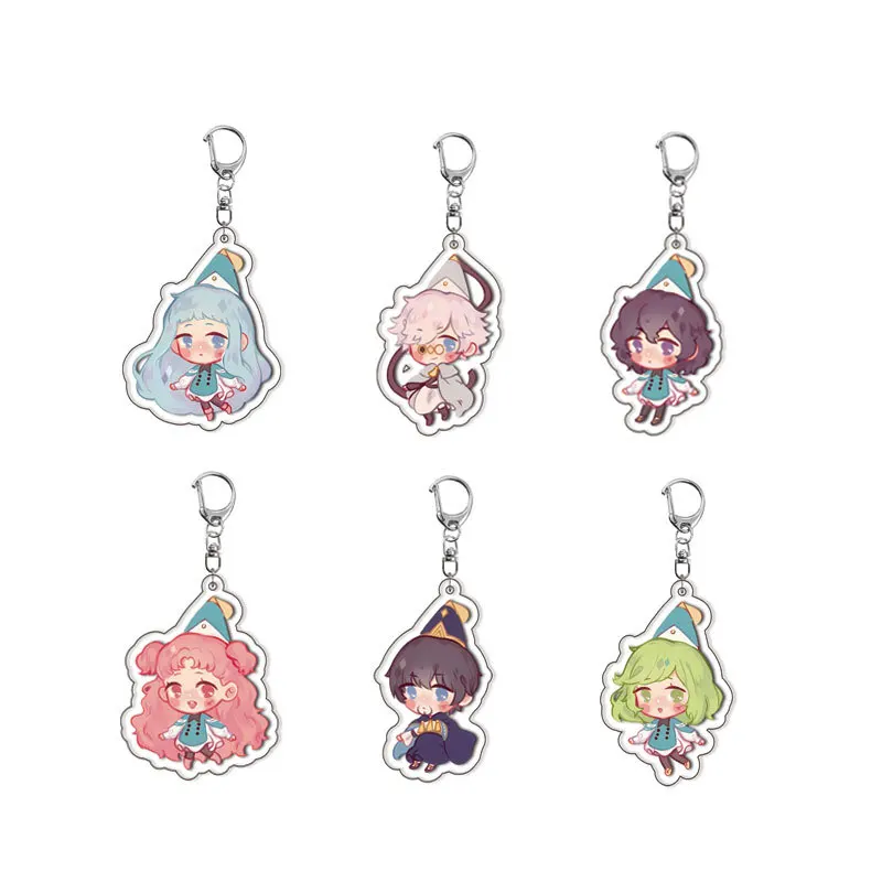 The Magic Workshop for Sharp Hats Acrylic Keychain Qi Feili Anime Peripheral Acrylic Mobile Phone Lanyard Bag Accessories Gift
The Magic Workshop for Sharp Hats Acrylic Keychain Qi Feili Anime Peripheral Acrylic Mobile Phone Lanyard Bag Accessories Gift