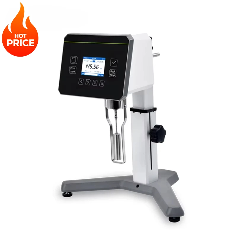 Good Quality and Best-selling Products New Design High-End Color Screen Viscometer Paint Rotary Laboratory Digital Display
Good Quality and Best-selling Products New Design High-End Color Screen Viscometer Paint Rotary Laboratory Digital Display