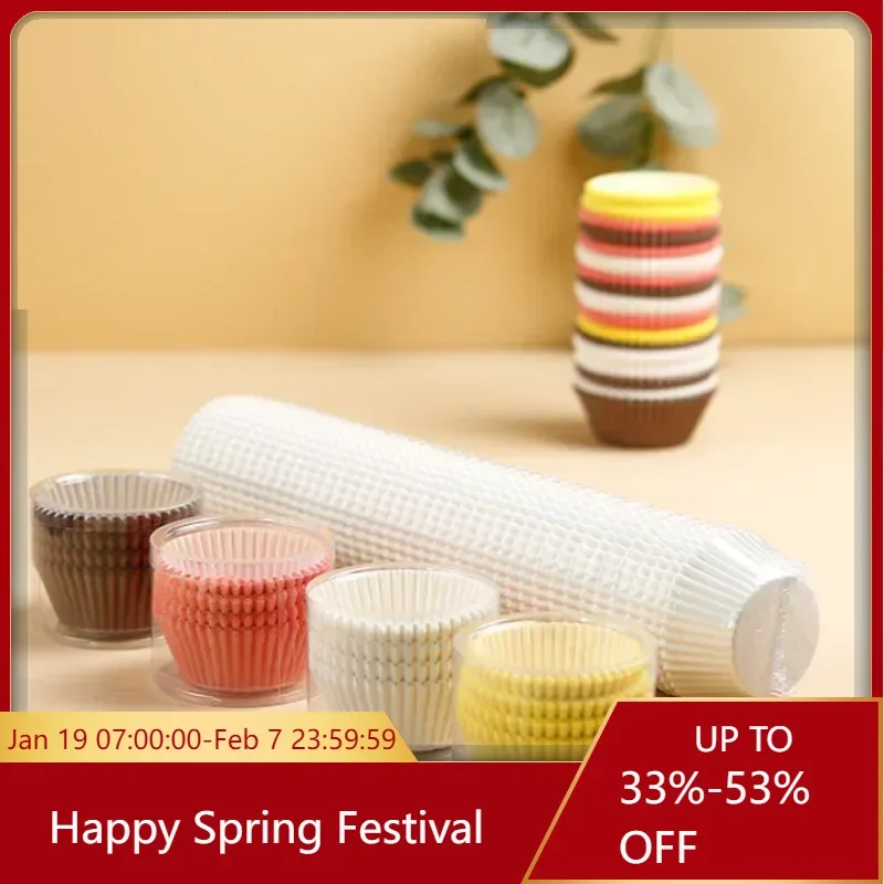 100Pcs Disposable Paper Cups Food Grade Baking Cups Cupcake Muffin Liners Baking Molds Greaseproof Wrappers Cupcakes Cake Tools
100Pcs Disposable Paper Cups Food Grade Baking Cups Cupcake Muffin Liners Baking Molds Greaseproof Wrappers Cupcakes Cake Tools
