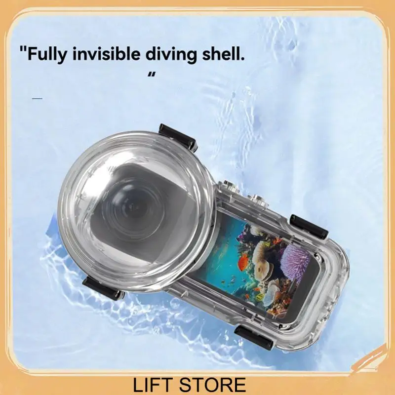 BTLIFE-Waterproof Case Underwater Diving Housing Shell For Magnetic Quick Release Mount Invisible Dive Case For Insta360 X5,60M
BTLIFE-Waterproof Case Underwater Diving Housing Shell For Magnetic Quick Release Mount Invisible Dive Case For Insta360 X5,60M