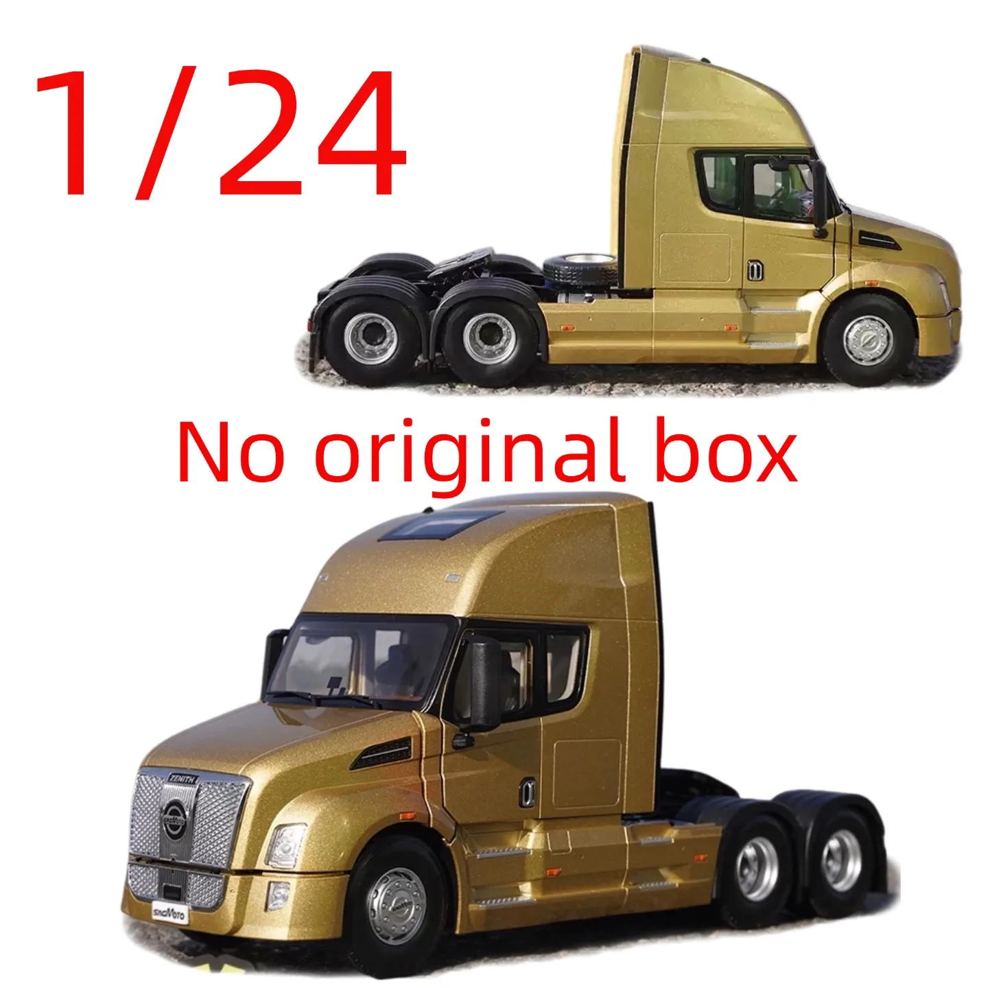 SAGMOTO Diecast 1/24 Scale Shacman Z3 Tianqiong Tractor Truck Alloy Car Model Heavy Duty Vehicle Model Toy for Boy Display
SAGMOTO Diecast 1/24 Scale Shacman Z3 Tianqiong Tractor Truck Alloy Car Model Heavy Duty Vehicle Model Toy for Boy Display