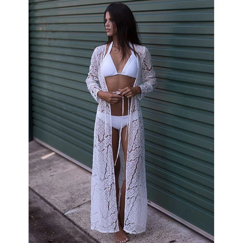 Длинный вязаный пляжный купальник Robe de Plage, купальник Saida de Praia longa, женский купальный костюм, туники для пляжа
Длинный вязаный пляжный купальник Robe de Plage, купальник Saida de Praia longa, женский купальный костюм, туники для пляжа