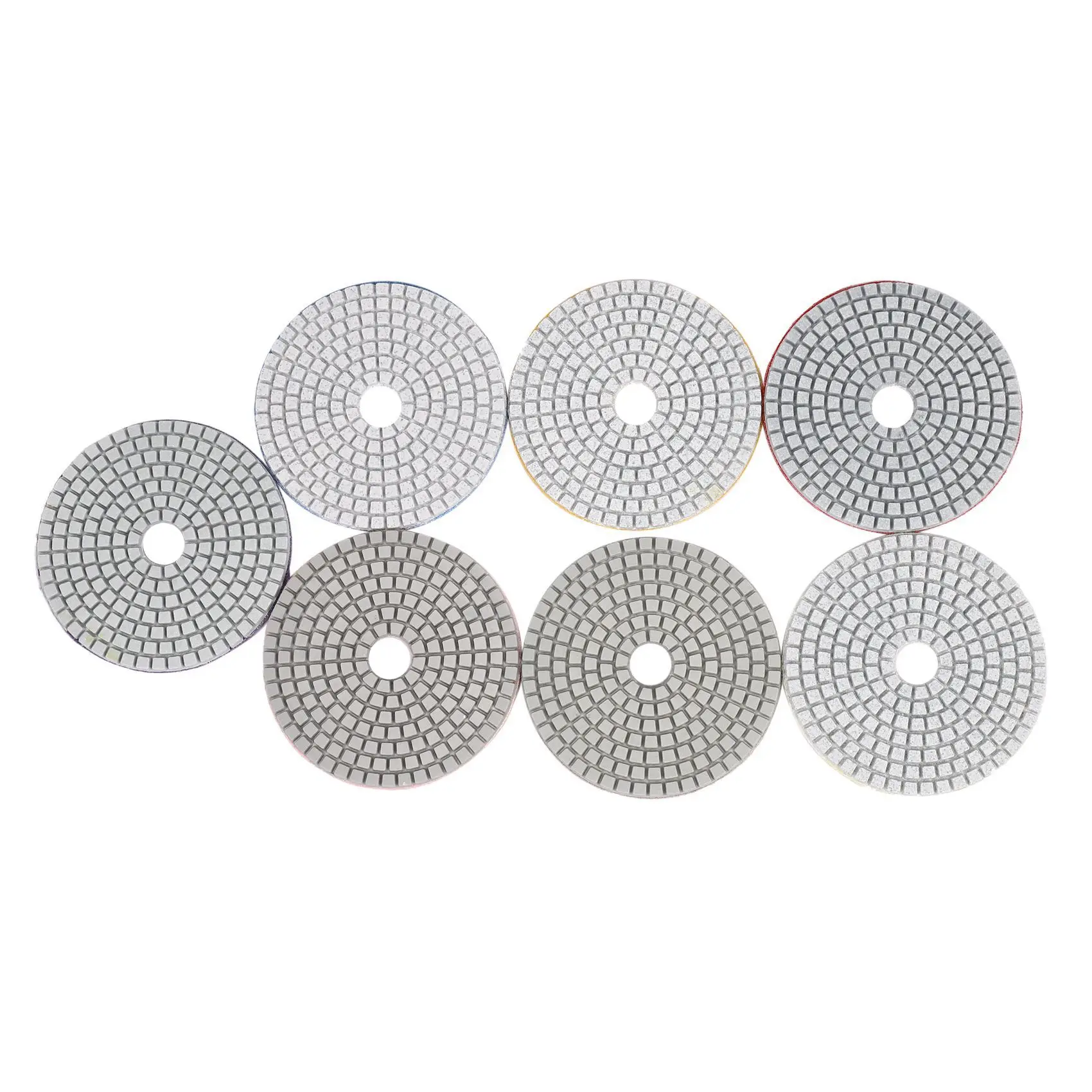 Practical 16Pcs Diamond Polishing Pads 4 Inch Wet/Dry Set For Granite Stone Concrete Marble
Practical 16Pcs Diamond Polishing Pads 4 Inch Wet/Dry Set For Granite Stone Concrete Marble