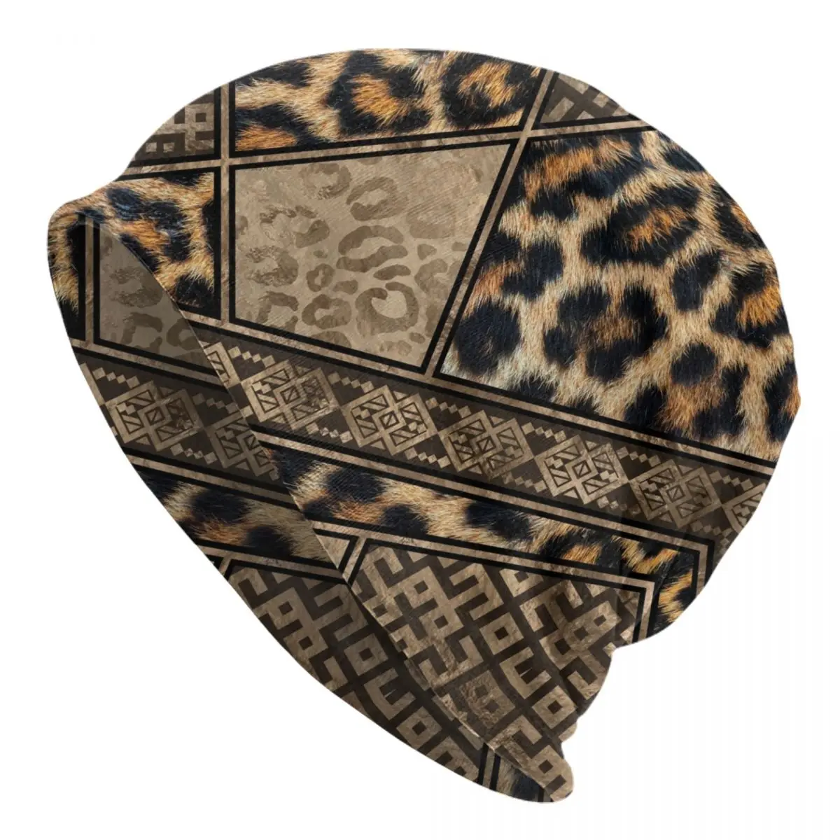 Custom Leopard Fur Ethnic Tribal Geometric Ornaments Skullies Beanies Caps Knitting Hats Adult Animal Leather Bonnet Hats
Custom Leopard Fur Ethnic Tribal Geometric Ornaments Skullies Beanies Caps Knitting Hats Adult Animal Leather Bonnet Hats