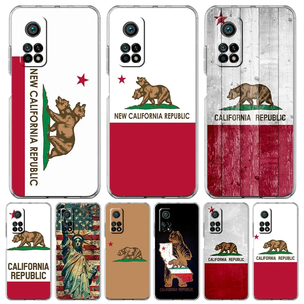 Phone Case For Xiaomi Mi Poco X7 X6 X5 NFC X3 Pro 17 15T 15 14T 14 13T 11 12 13 Lite Clear TPU Cover New California flag
Phone Case For Xiaomi Mi Poco X7 X6 X5 NFC X3 Pro 17 15T 15 14T 14 13T 11 12 13 Lite Clear TPU Cover New California flag