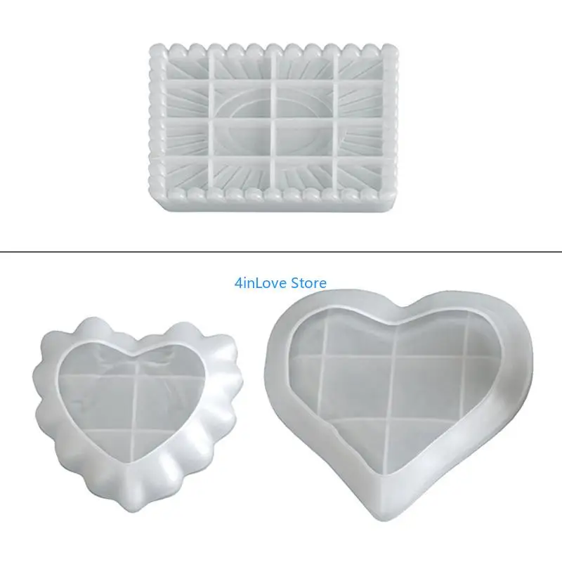 T4MD Lightweight Reusable Display Plate Silicone Craft Mold For Handmade Square Heart Decorations And Gifts
T4MD Lightweight Reusable Display Plate Silicone Craft Mold For Handmade Square Heart Decorations And Gifts