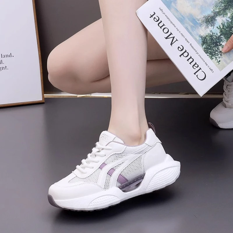 2025 Summer Purple Ultra Light Single Mesh Thick Bottom Dad Sports and Leisure Women's Shoes
2025 Summer Purple Ultra Light Single Mesh Thick Bottom Dad Sports and Leisure Women's Shoes