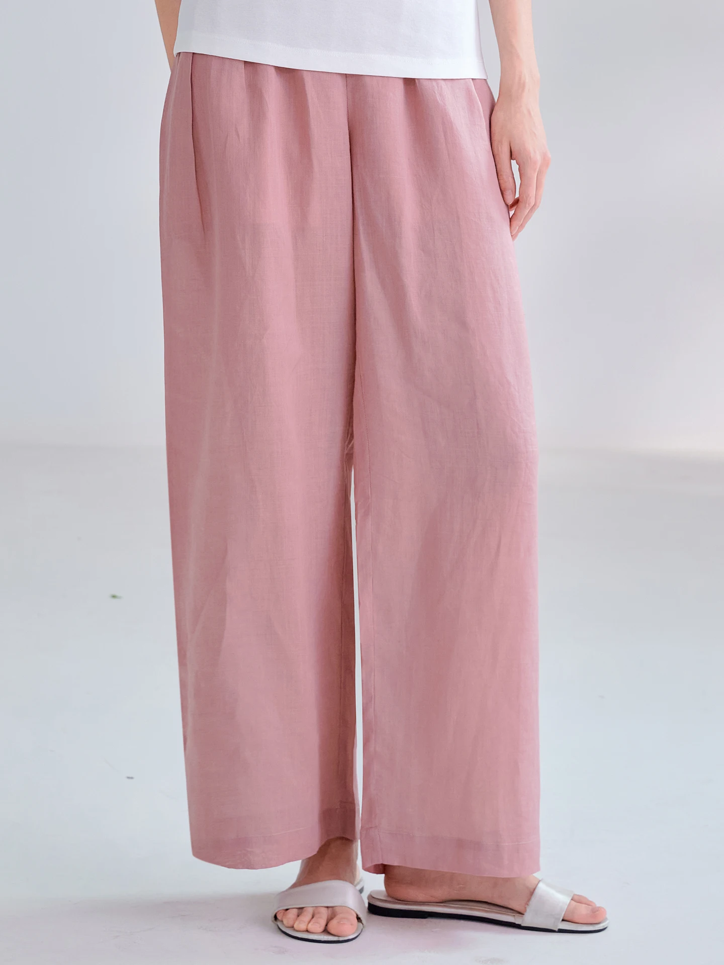 Pure Flax Casual Pants Women Cool Sensation Breathable High-End Linen Commute Straight Wide Leg Summer Loose Fit High Waist
Pure Flax Casual Pants Women Cool Sensation Breathable High-End Linen Commute Straight Wide Leg Summer Loose Fit High Waist