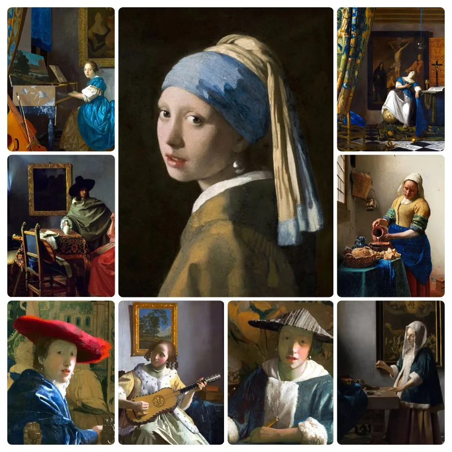 DIY Johannes Vermeer Classic Artwork Jigsaw Puzzles for Adults Focus Enhancement Therapy Meaningful Retirement Gift
DIY Johannes Vermeer Classic Artwork Jigsaw Puzzles for Adults Focus Enhancement Therapy Meaningful Retirement Gift