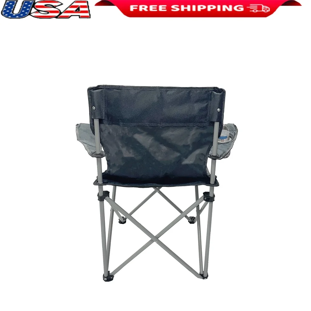 Folding Steel Tailgate Chair Compact Design with Carry Bag and Cup Holder Ideal Camping Picnics Outdoor Events 225lb Capacity
Folding Steel Tailgate Chair Compact Design with Carry Bag and Cup Holder Ideal Camping Picnics Outdoor Events 225lb Capacity