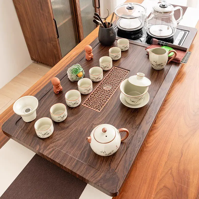 Kitchen Rectangle Tea Tray Luxury Drainage Chinese Valet Office Long Pot Living Room Tea Tray Hospitality Home Decorationgs
Kitchen Rectangle Tea Tray Luxury Drainage Chinese Valet Office Long Pot Living Room Tea Tray Hospitality Home Decorationgs