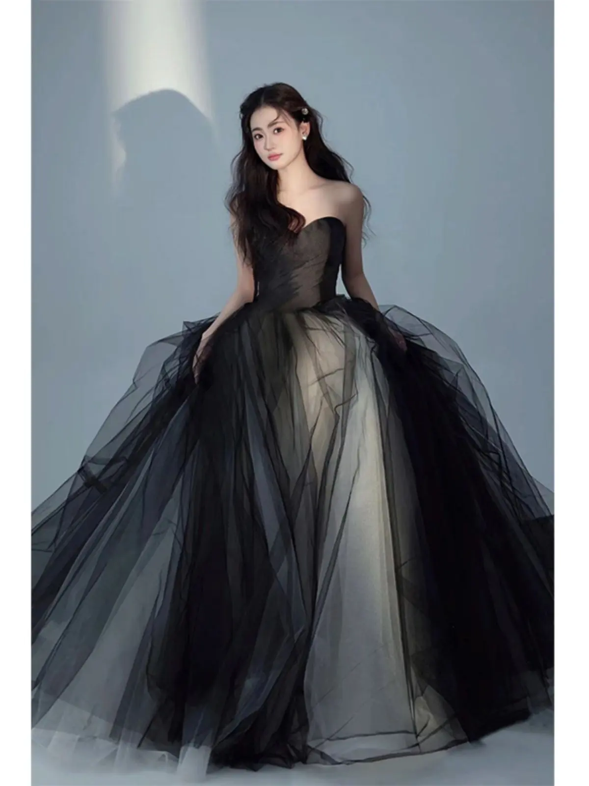 Ele Bla Piano Performance Evening Gown for Women Faionable Princ Sle Long Dr Suitable for Various Ocns
Ele Bla Piano Performance Evening Gown for Women Faionable Princ Sle Long Dr Suitable for Various Ocns