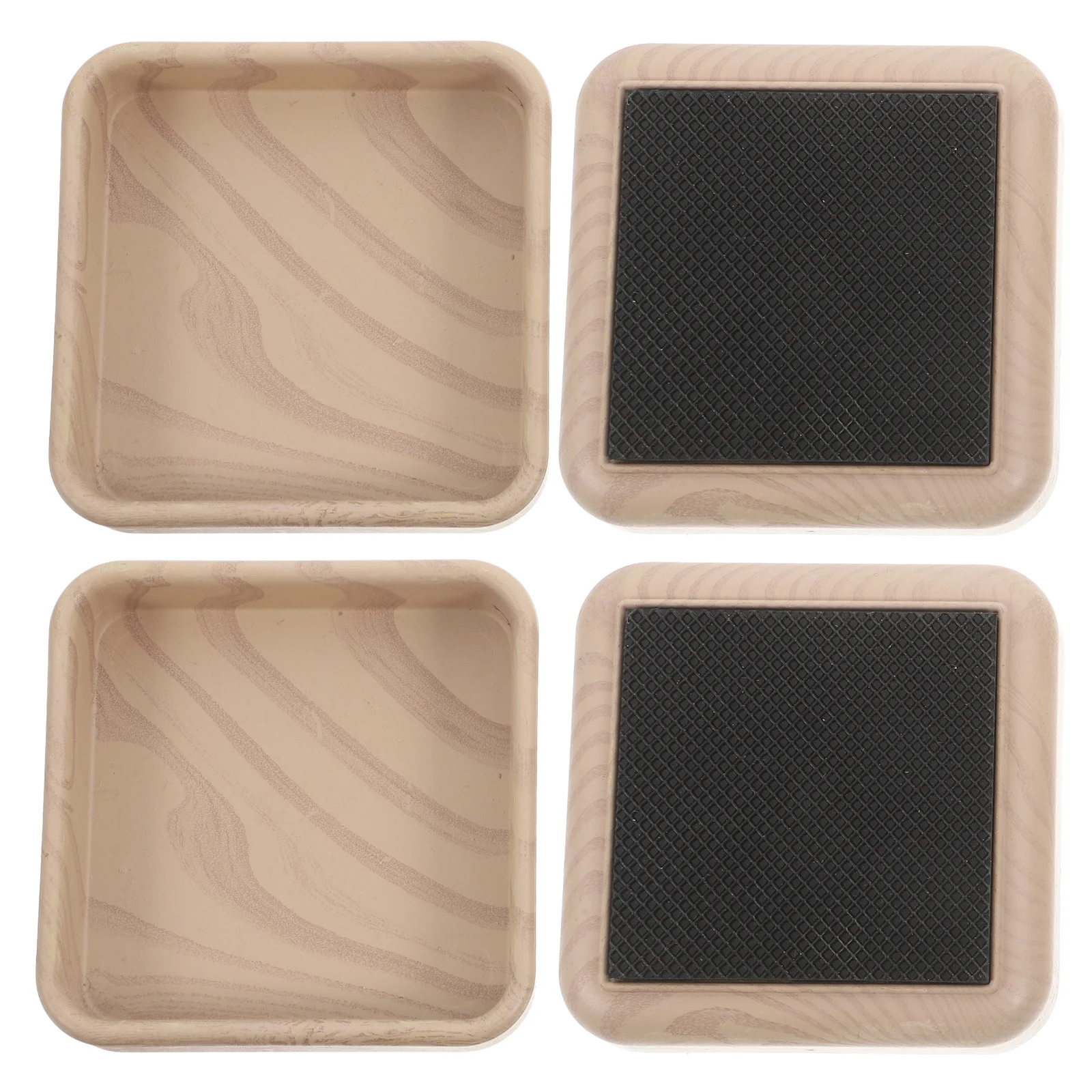 4Pcs Non-Slip Wood Grain Felt Furniture Pads Chair Leg Floor Protectors Bed Frame Wheel Stoppers Scratch Proof Carpet Protectors
4Pcs Non-Slip Wood Grain Felt Furniture Pads Chair Leg Floor Protectors Bed Frame Wheel Stoppers Scratch Proof Carpet Protectors