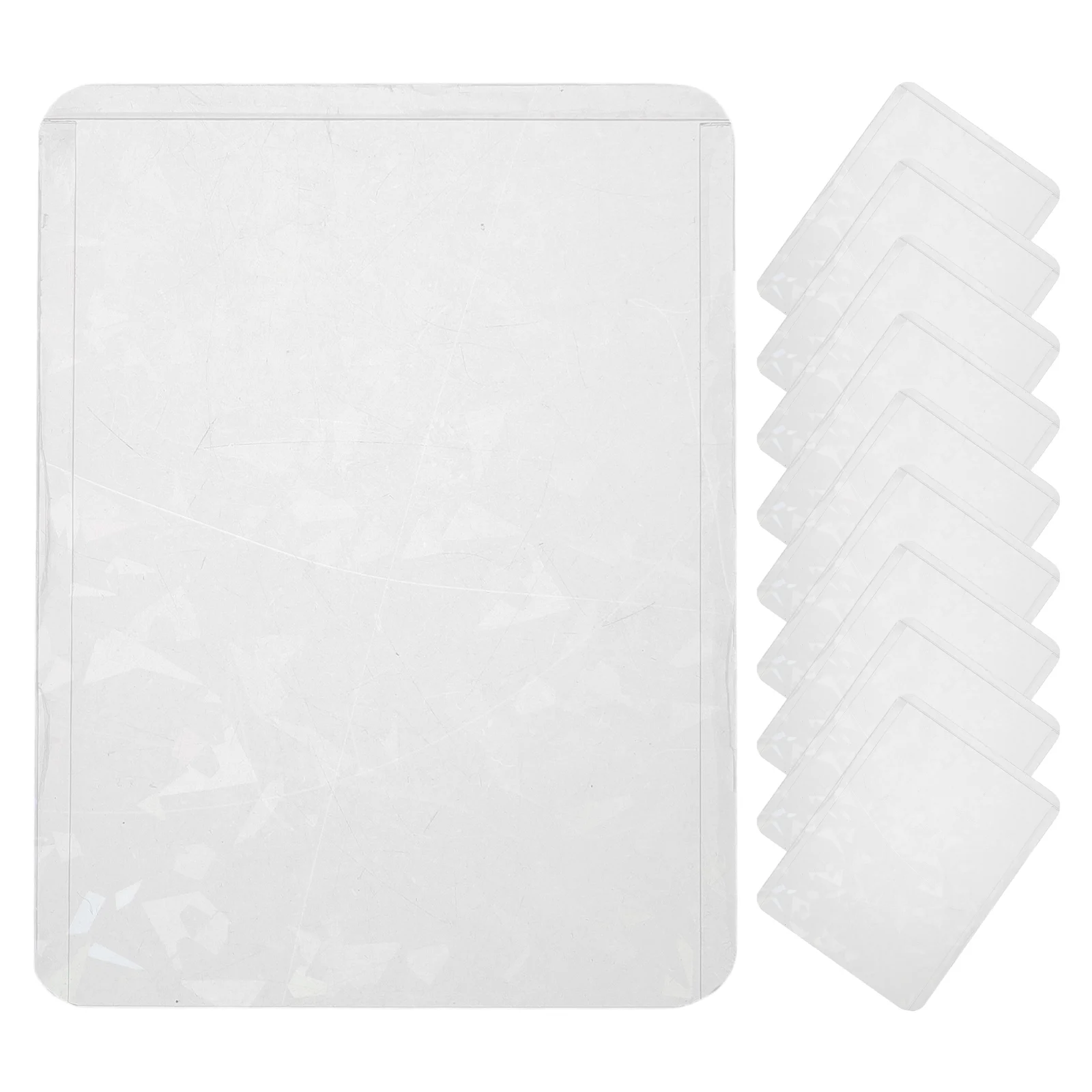 10 PCS Business Cards Transparent Hard Holder Collection Sleeves Vertical Version Stand Storage Pockets Staff
10 PCS Business Cards Transparent Hard Holder Collection Sleeves Vertical Version Stand Storage Pockets Staff