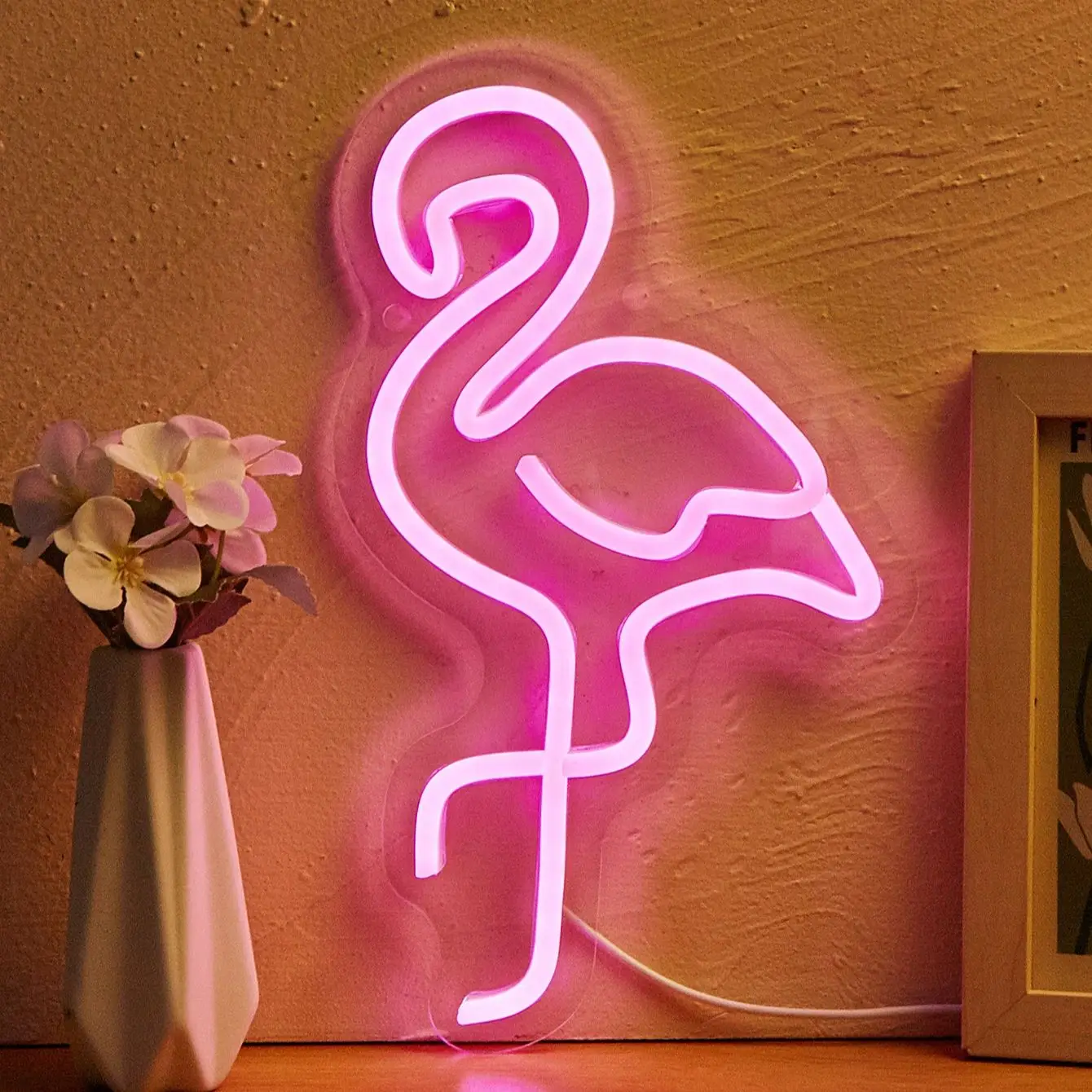 Chi-buy LED Neon Flamingo USB Powered Neon Signs Night Light 3D Wall Art Bedroom Living Room Decor Lamp Signs
Chi-buy LED Neon Flamingo USB Powered Neon Signs Night Light 3D Wall Art Bedroom Living Room Decor Lamp Signs