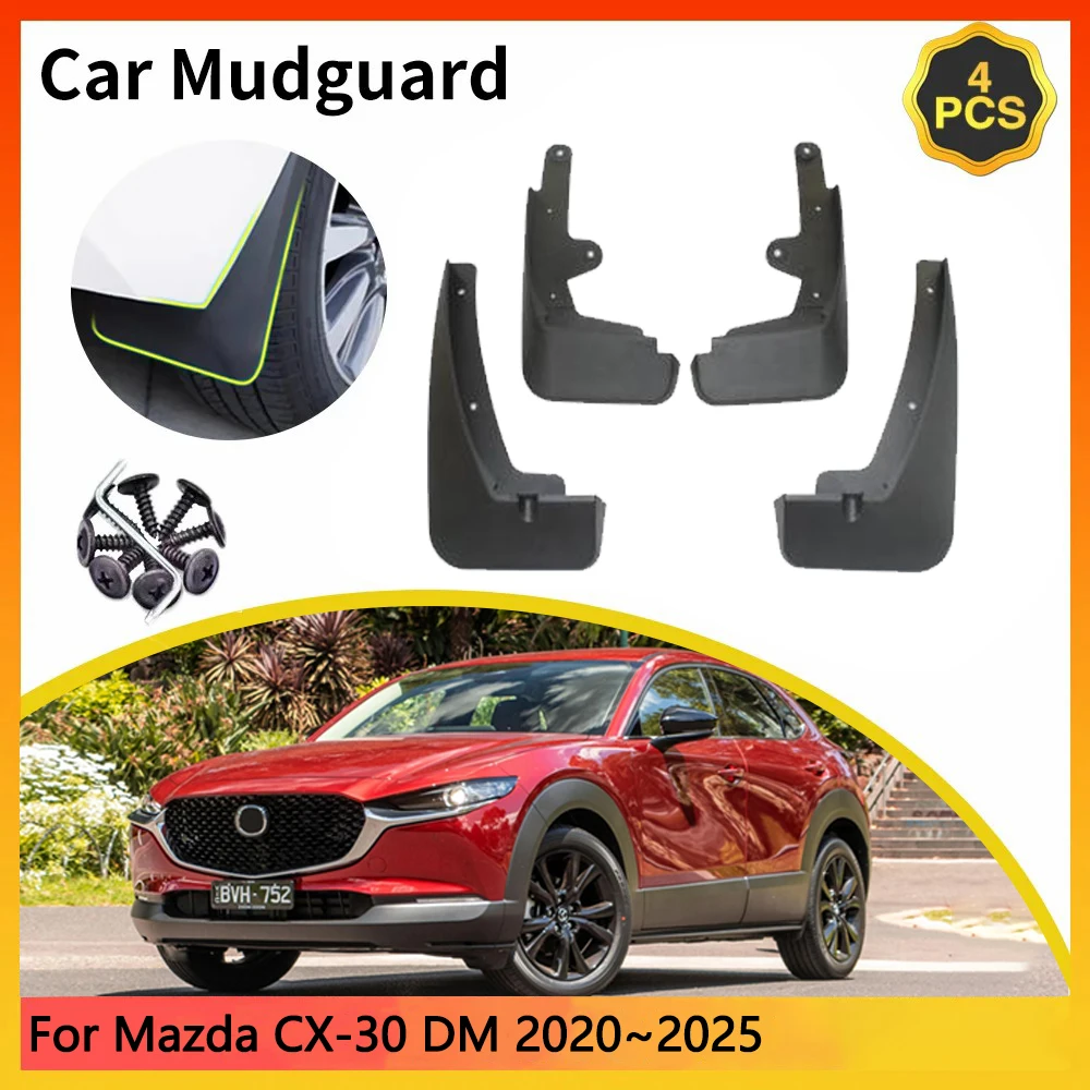Для Mazda CX-30 DM 2020 ~ 2025 2021 2022 2023 5-дверные внедорожники автомобильные брызговики брызговики брызговики аксессуары для крыльев
Для Mazda CX-30 DM 2020 ~ 2025 2021 2022 2023 5-дверные внедорожники автомобильные брызговики брызговики брызговики аксессуары для крыльев